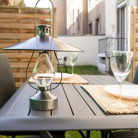 Apartamento GREEN APPART Le Chêne Rouge avec Jardin et L'Epicéa 1er étage Mulhouse Exterior foto