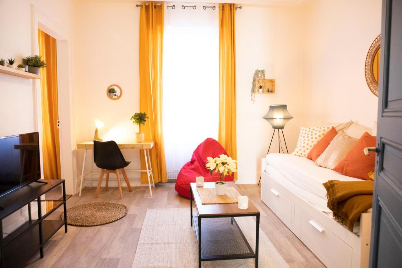 Apartamento GREEN APPART Le Chêne Rouge avec Jardin et L'Epicéa 1er étage Mulhouse Exterior foto